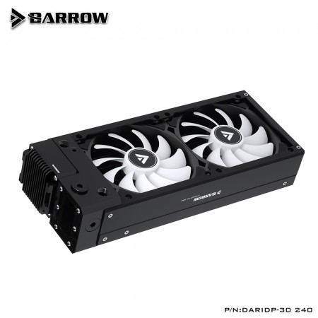  Barrow Radiator Integrated Kit For ITX Mini Small Case DARIDP-30 240 Black